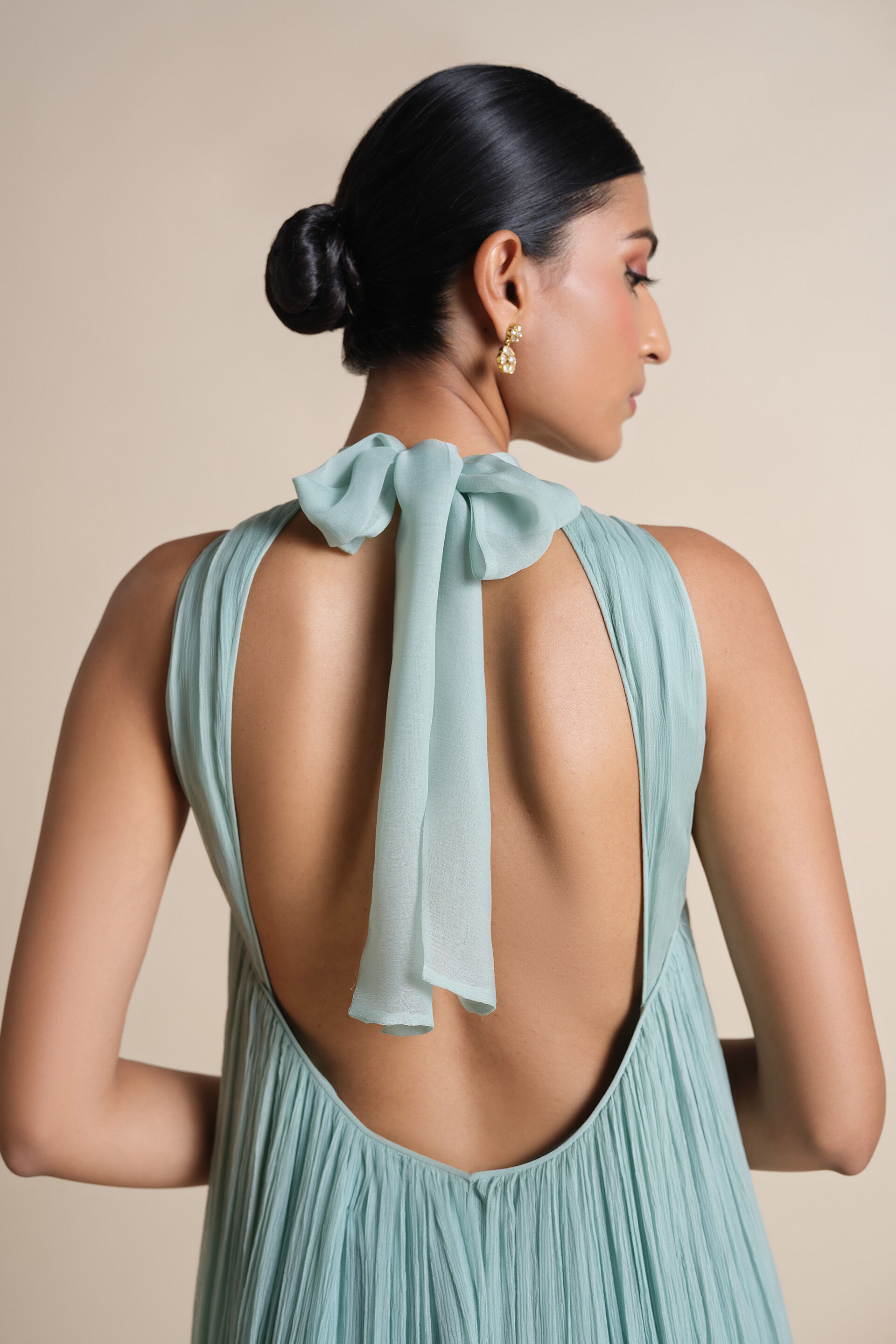 Mountain Mist Embroidered Jacket Set - Powder Blue, Powder Blue, image 10